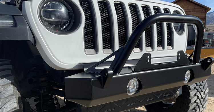 Jeep JL Stubby Rock Crawler Front Bumper