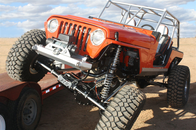 Load image into Gallery viewer, Jeep TJ Stubby Rock Crawler Front Bumper
