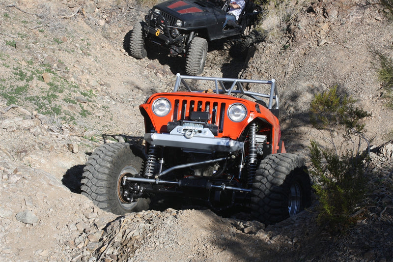 Load image into Gallery viewer, Jeep TJ Stubby Rock Crawler Front Bumper
