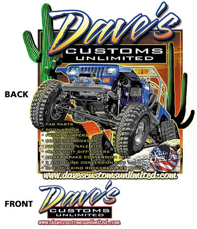 Dave's Customs Unlimited T-Shirt